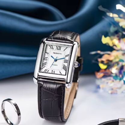 Petite montre carrée Simple de Style rétro, échelle romaine, mouvement à Quartz