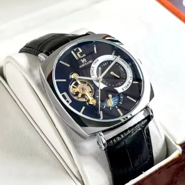 Montre Mécanique Rétro pour Hommes